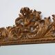 Grand miroir mural richement décoré de style baroque italien du XXe siècle