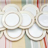 Assiettes à dessert L'Amandinoise