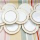Dessert plates L'Amandinoise