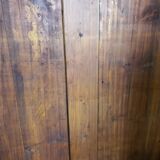 Rustic Wardrobe in Fir with Curtains
