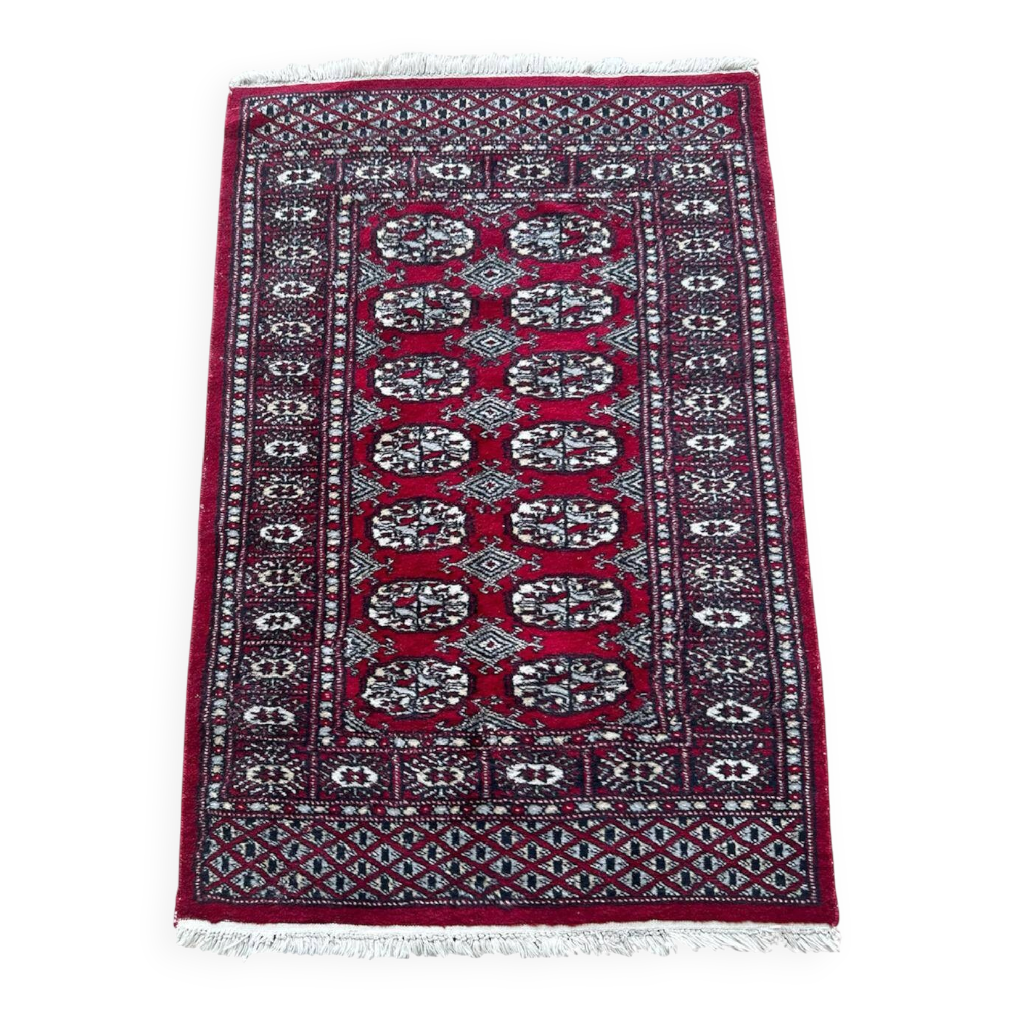 Handmade Bukhara rug 120cm x 80cm