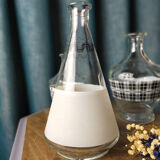 Set of three vintage decanters