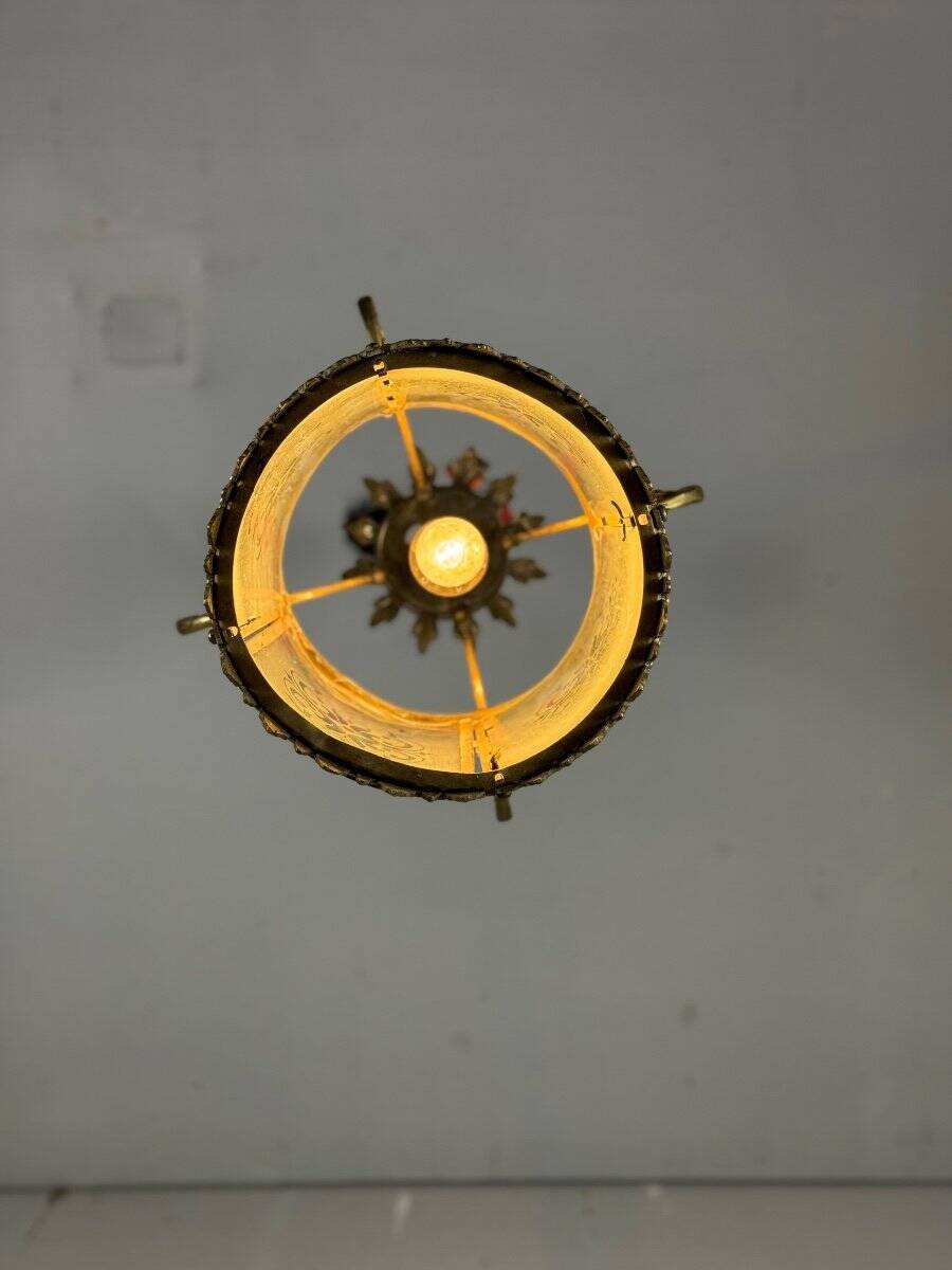 Bronze lantern in Napoléon III style circa 1900