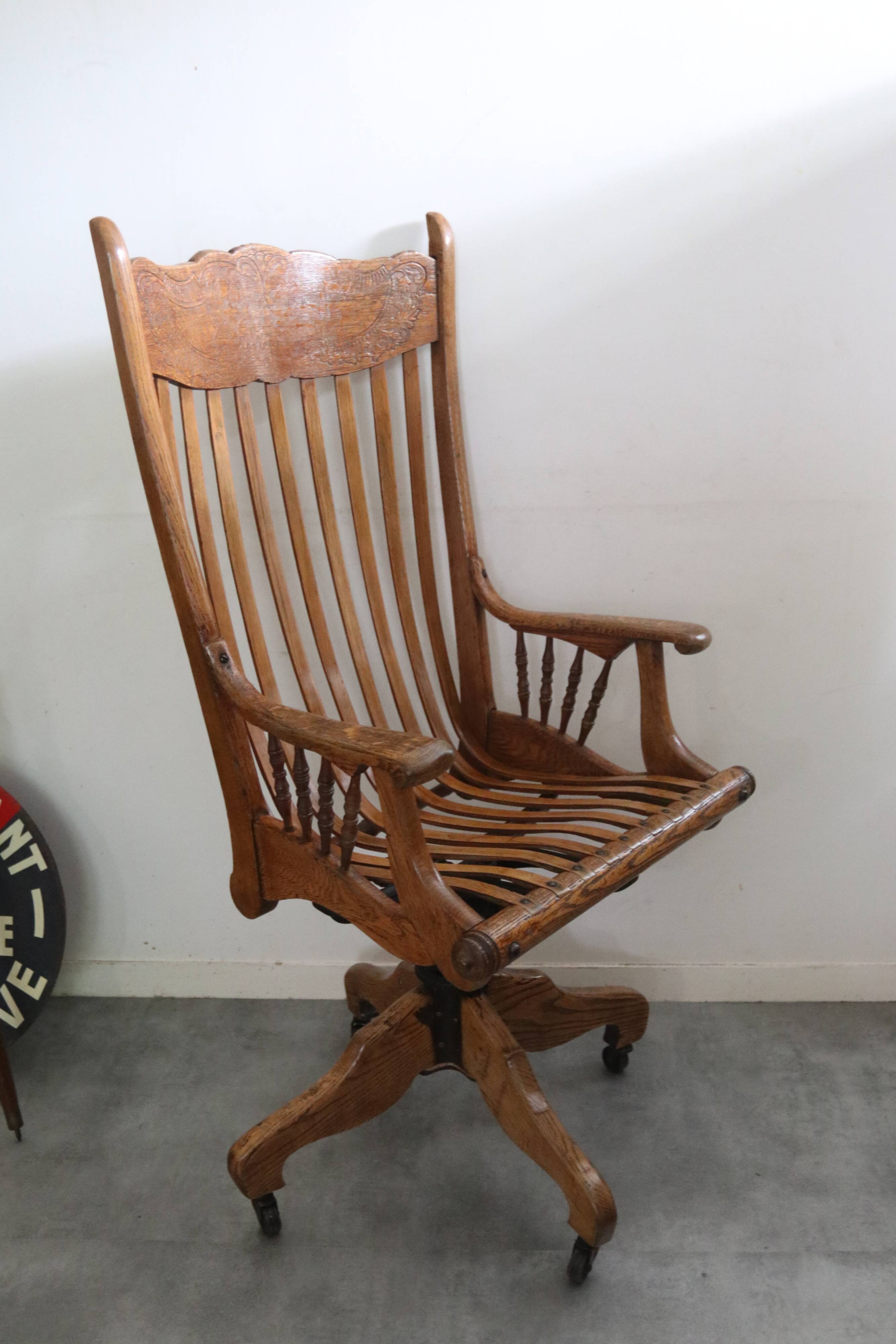 American office chair circa 1950