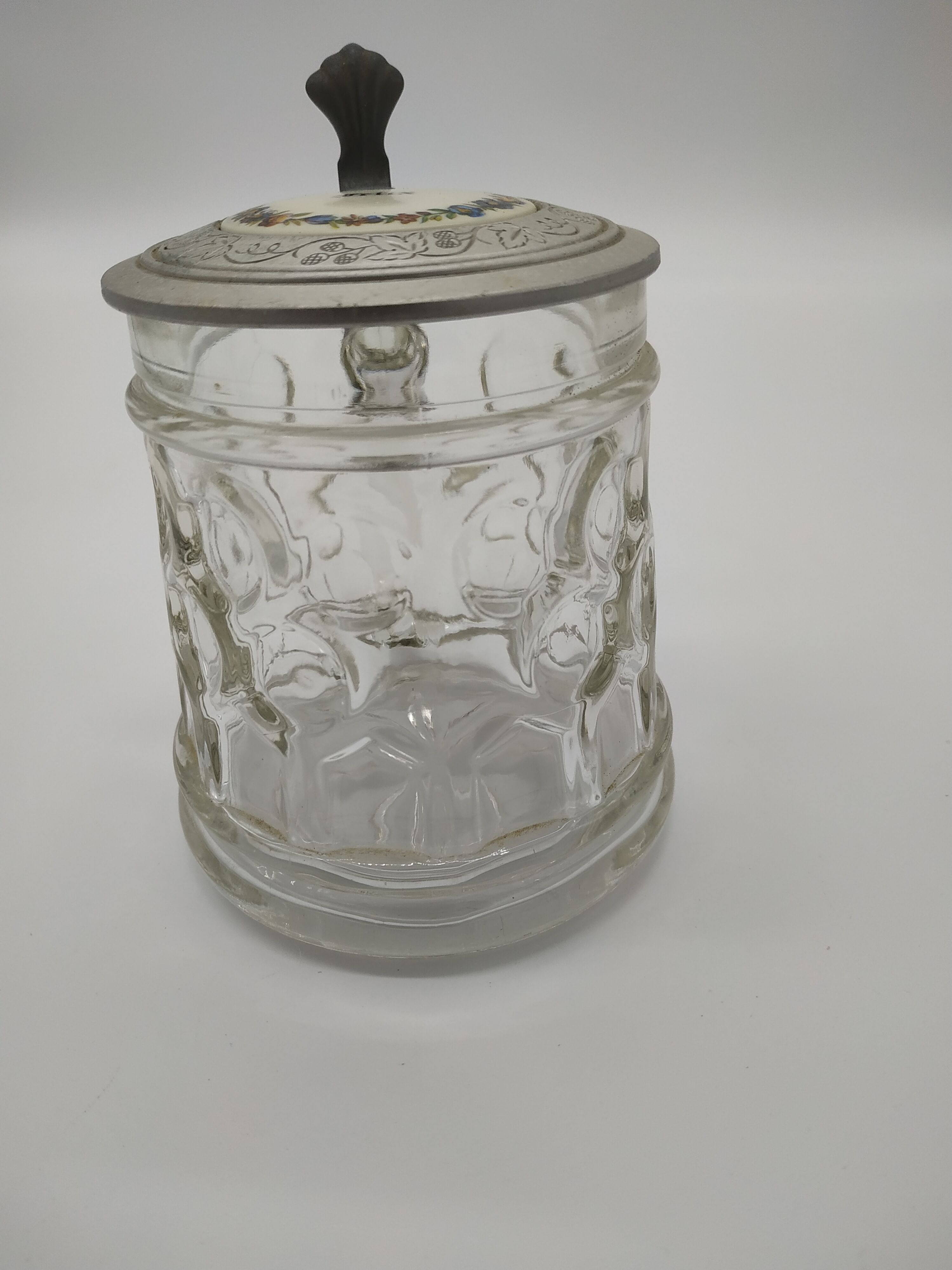 Bavarian beer chop glass and etain