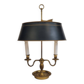 Bouillotte table lamp, Directory, gilded bronze, 19th century – France