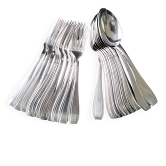 Ménagère 24 Pièces Métal argenté Orbrille