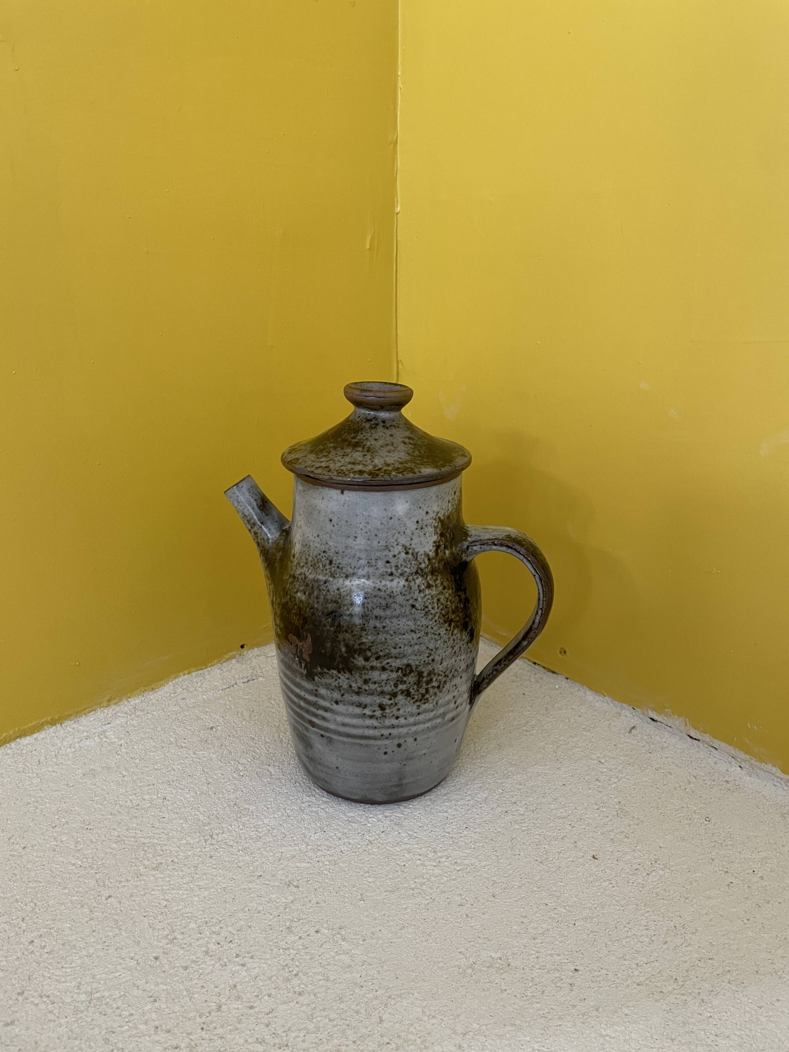 Chantal and Thierry Robert glazed stoneware ewer