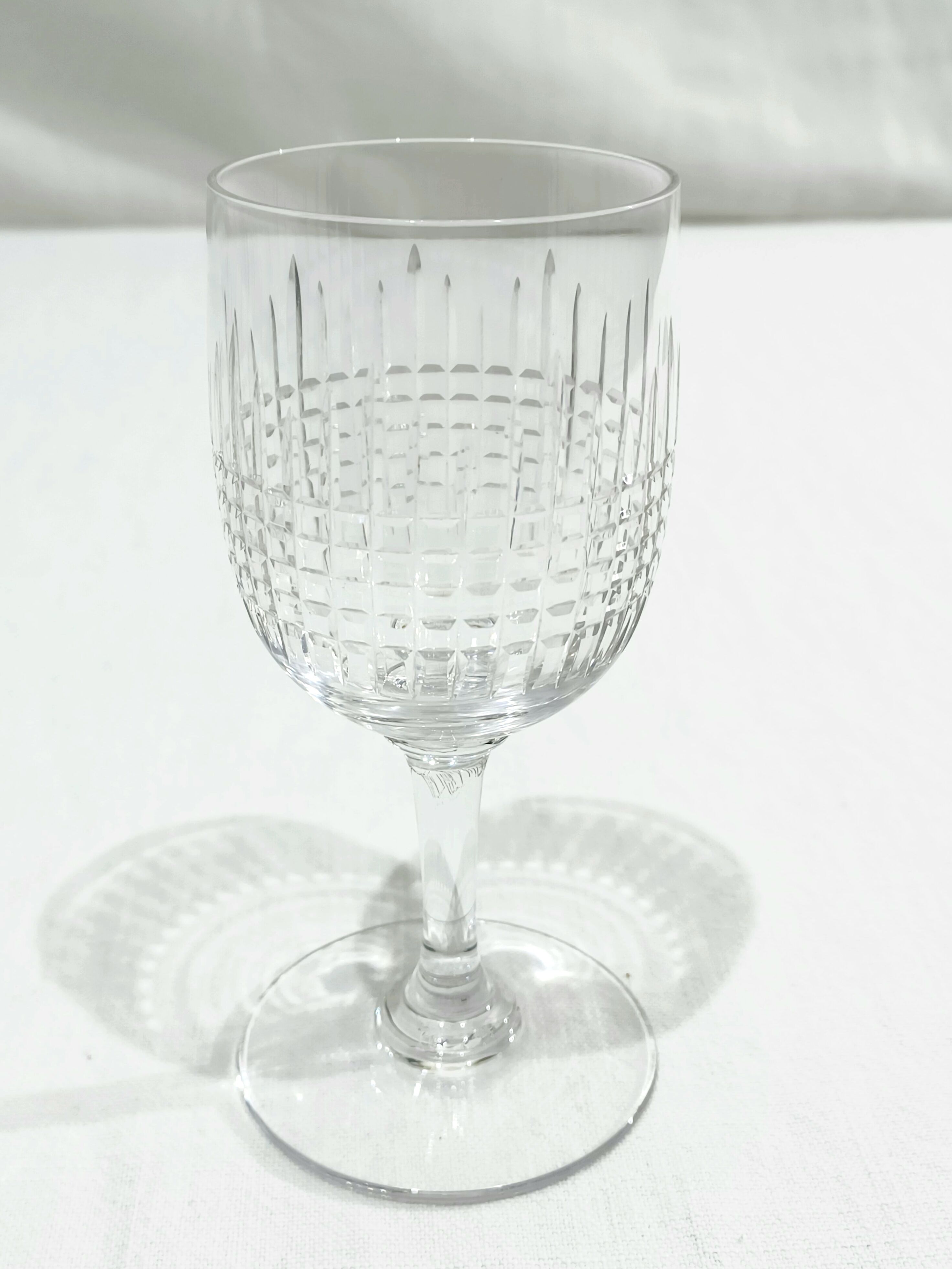 Baccarat – 11 glasses of white wine Nancy