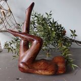 Ceramic woman's sculpture