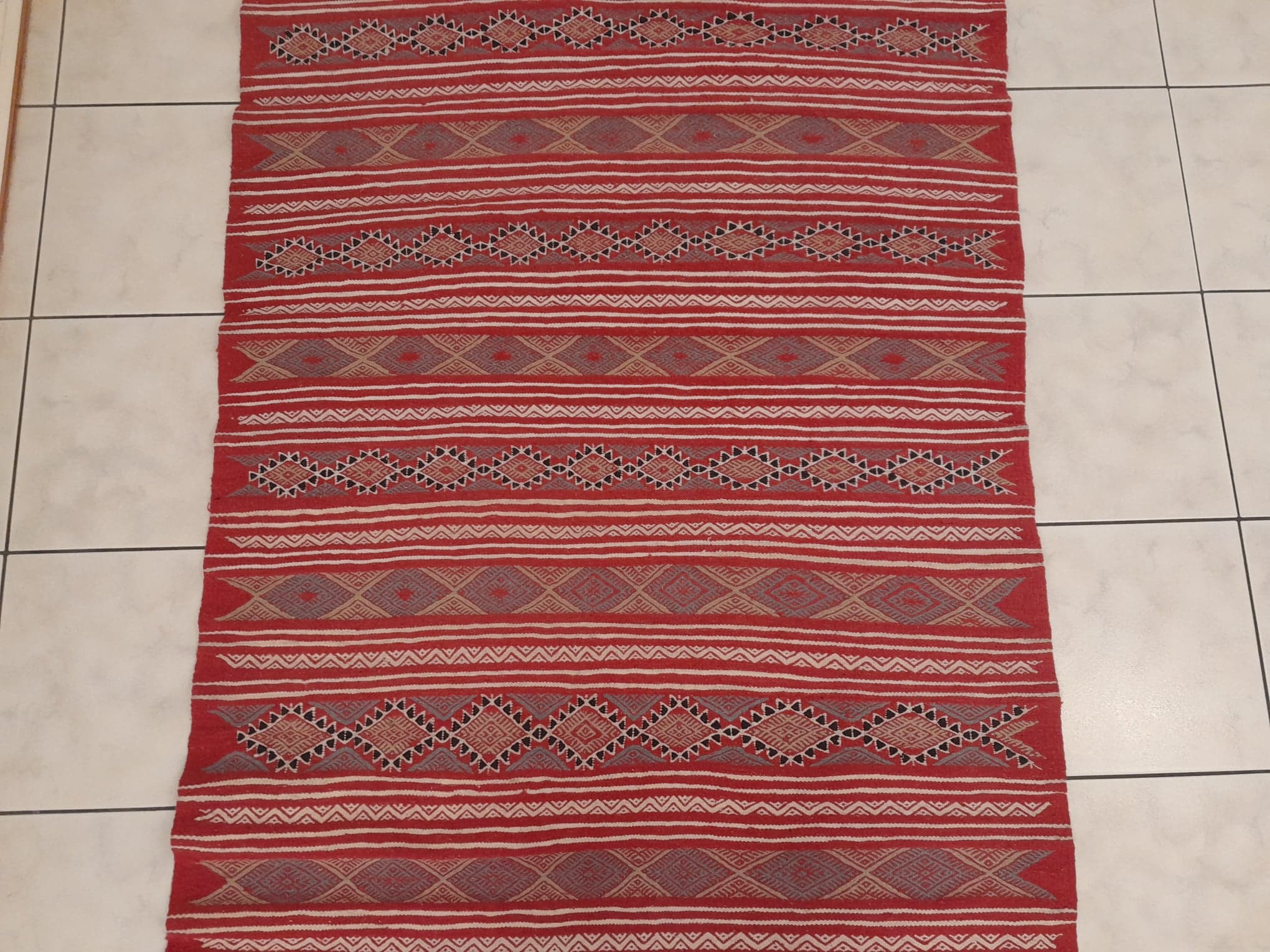 Kilim Merghoum handmade 203x114cm carpet