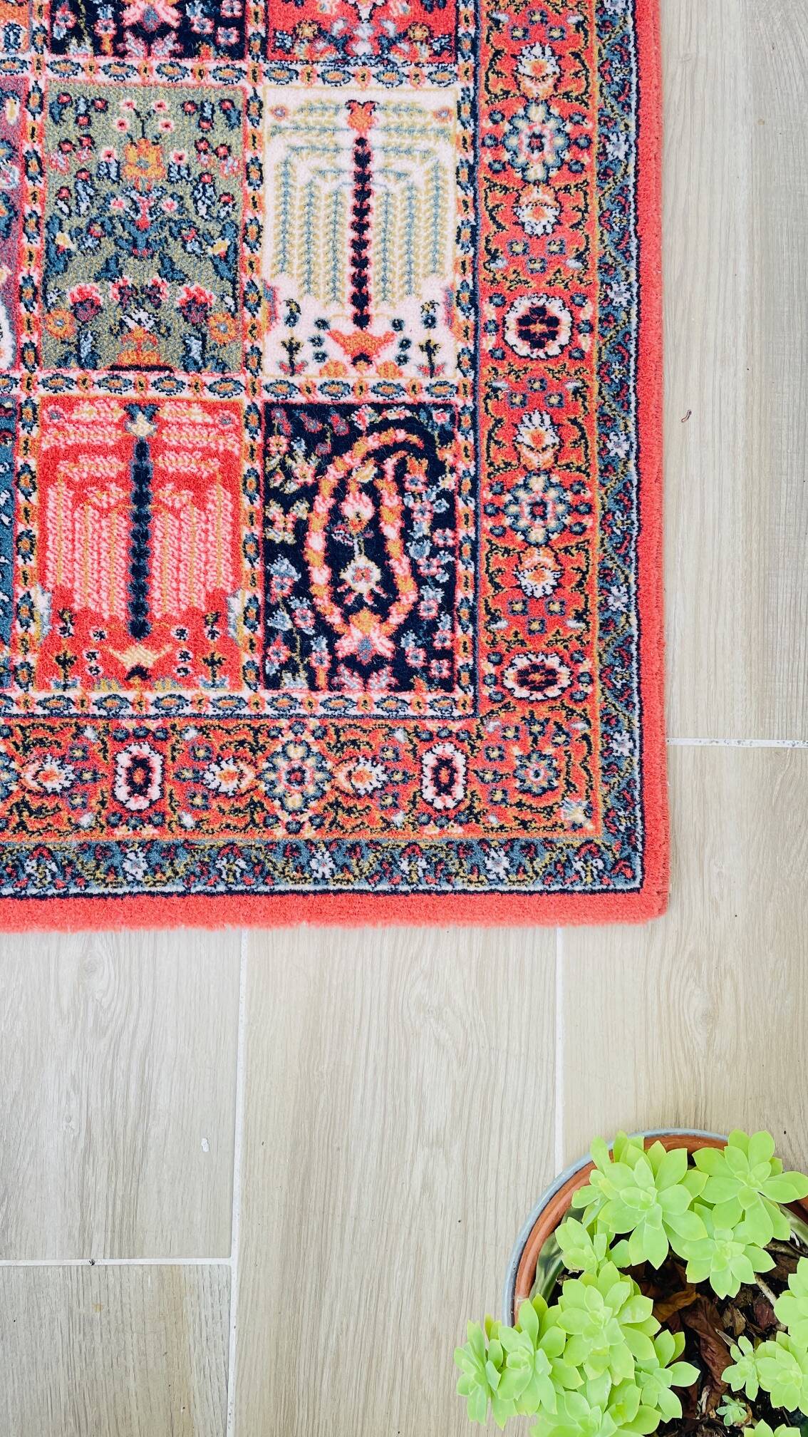 Pair of Vintage Rugs, Art Deco Inspiration