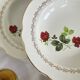 6 assiettes creuses faïence ancienne manufacture française de Sarreguemines