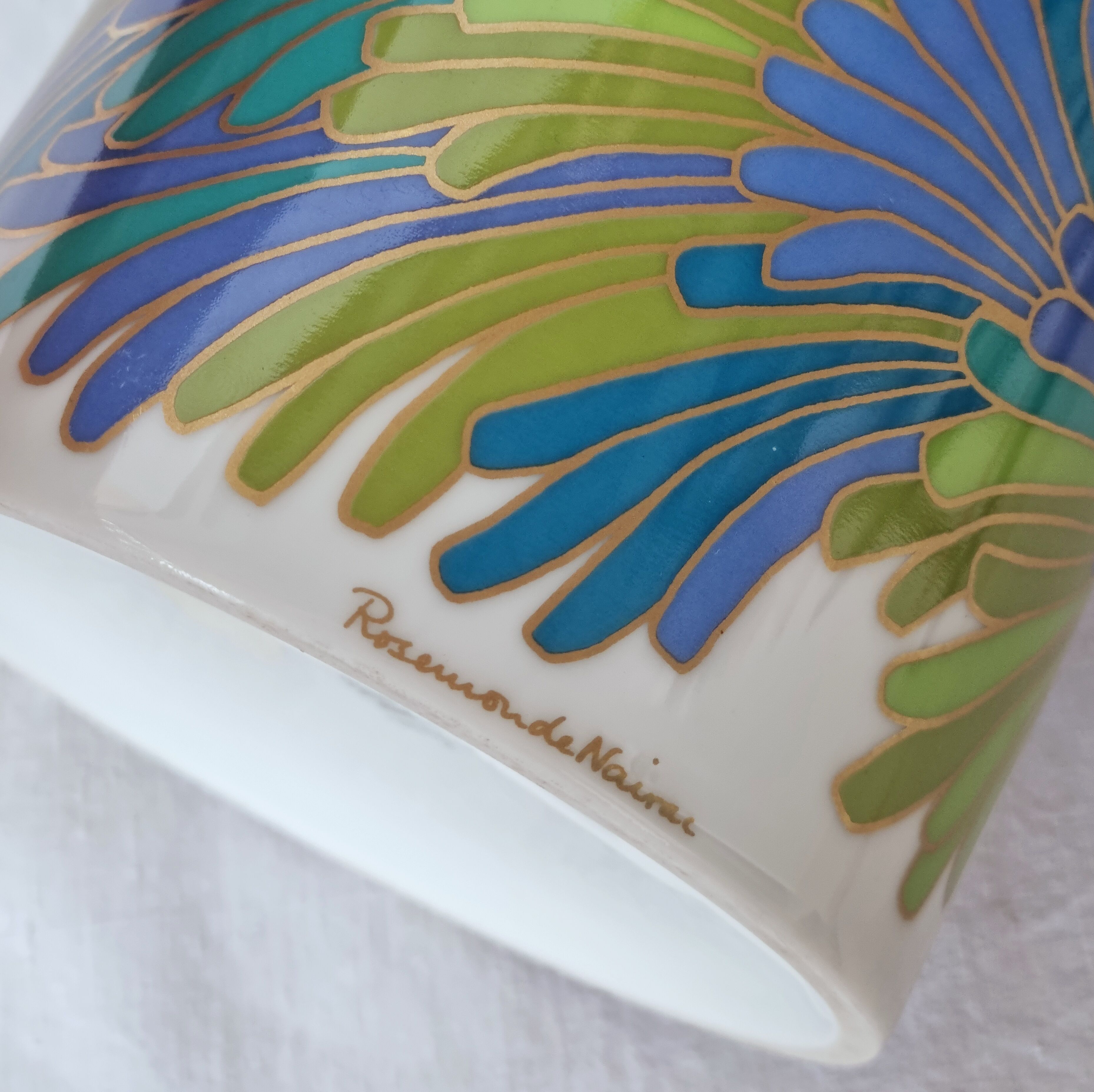 Rosemonde Nairac vase for Rosenthal