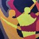 Tapisserie Pop Art danseurs années 70