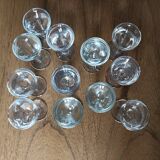 Set of digestive glasses