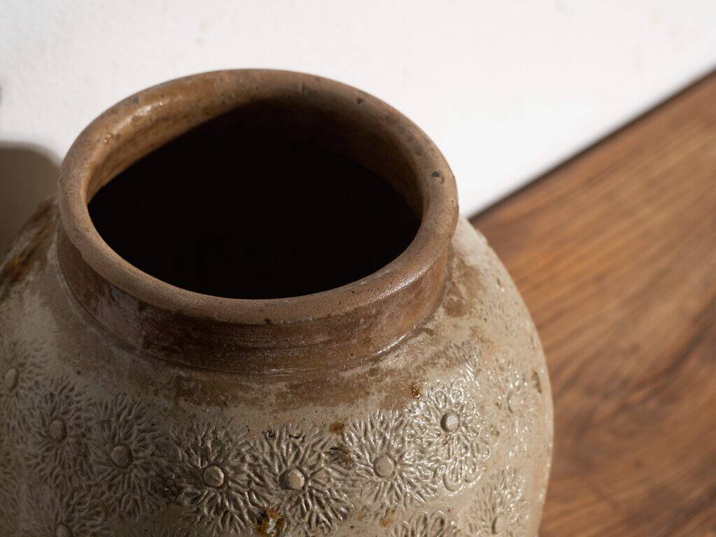 Ancient Chinese glazed stoneware vase – China, circa 1900