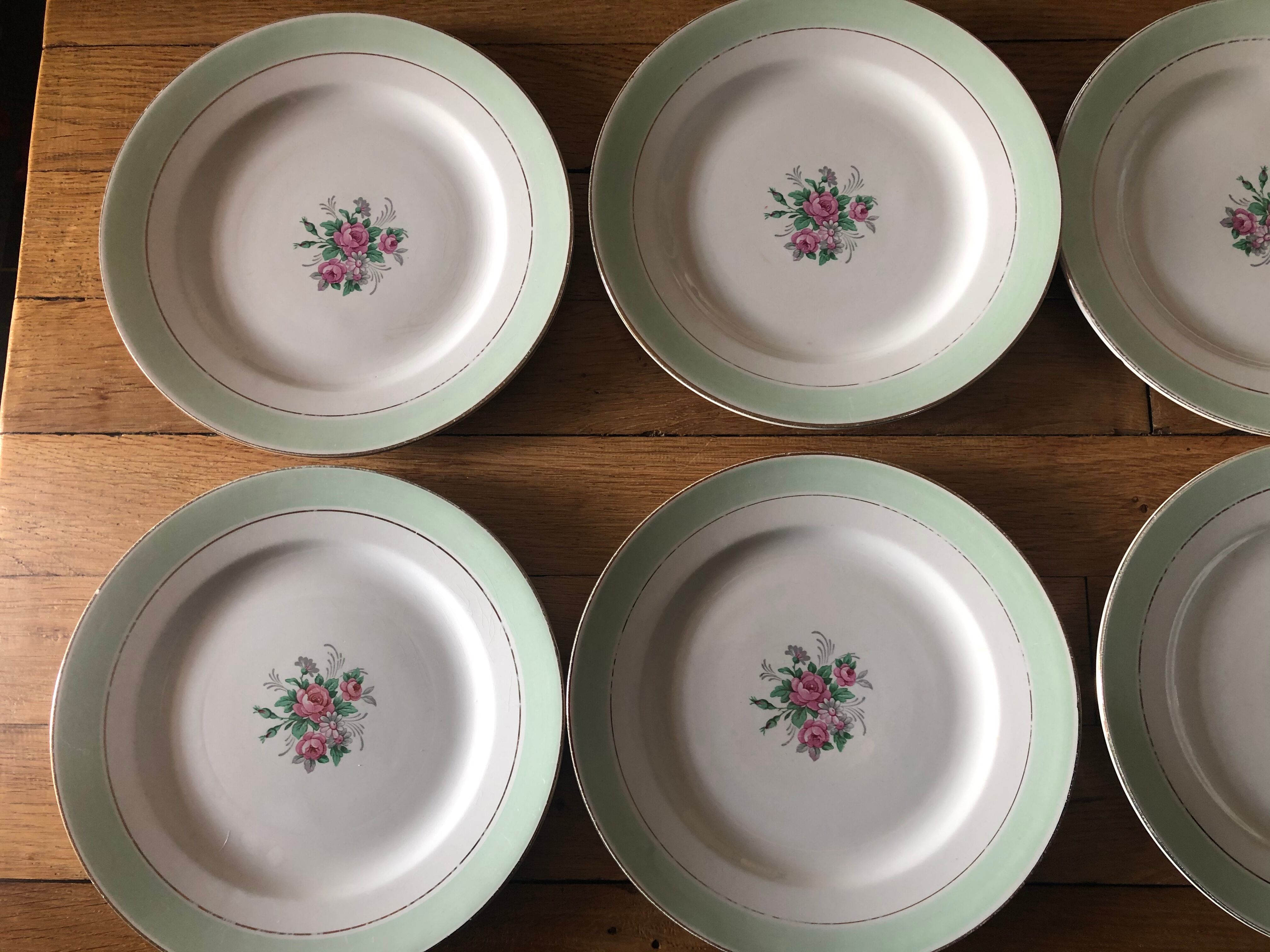 Old plates L'Amindinoise