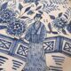 Antique plate 23.5 cm with Japonese decoration.