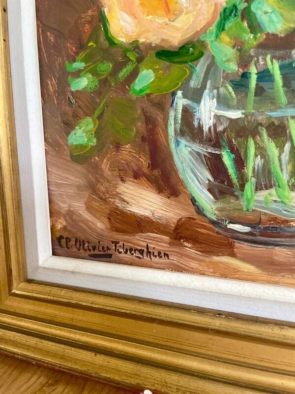 Flower bouquet painting