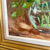 Flower bouquet painting