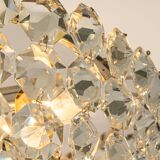 Lustre Bakalowits, Chrome and Crystal Glass, Austria, 1960s