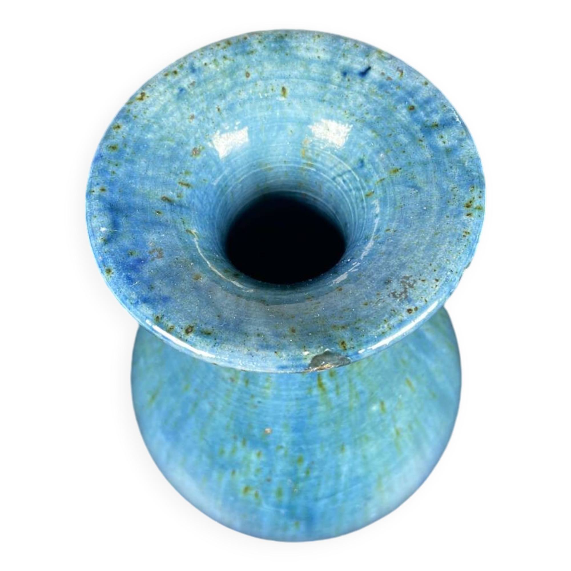 Blue vase