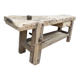 Renovated carpenter's workbench 170cm