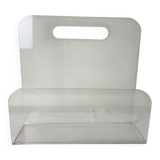 Plexiglass magazine rack