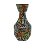 Marius Bessone Vallauris baluster vase