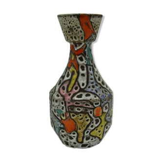 Marius Bessone Vallauris baluster vase