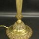 Large lamp with ram's heads in Louis XVI style - gilded bronze