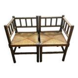 Antique corner chairs