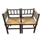 Antique corner chairs