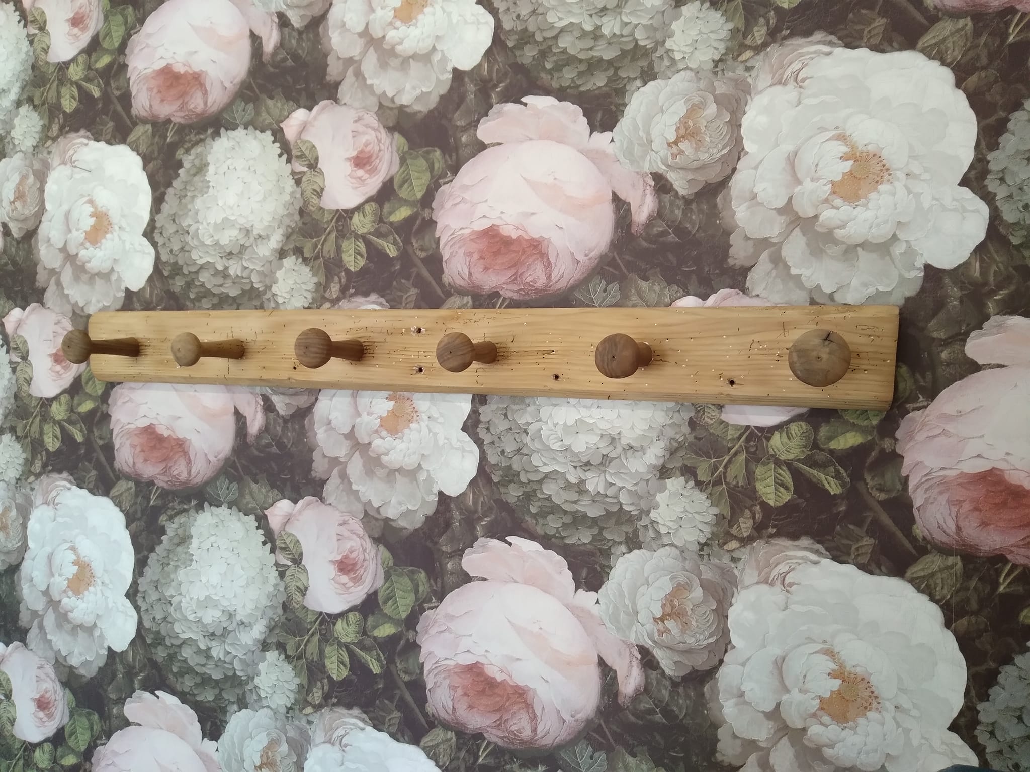Old coat rack 6 hooks