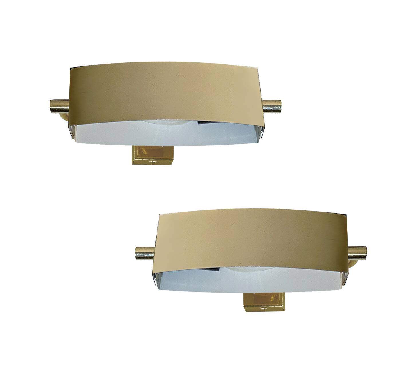 Paire de lampes vintage