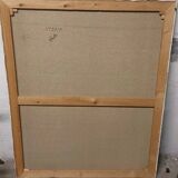 Gianfranco Rontani . Lucca (1926-2018) large oil on canvas 118 x 97 surrealist