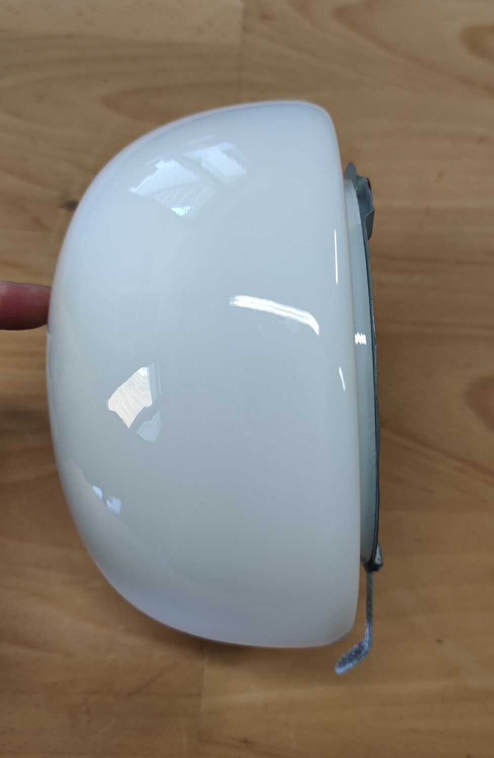 Opaline ceiling lamp