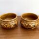 Pair of Japanese Majolica Soup Bowls Featuring Tomatoes and Onions