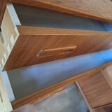 Danish teak chest of drawers by Borge Dam, 1960s