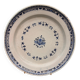 Rouen earthenware round dish