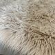 Large vintage carpet 100% pure wool Flokati with long pile from the 60s-70s.