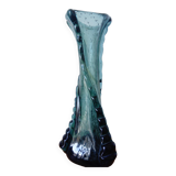 Vintage biot style bubbled glass vase
