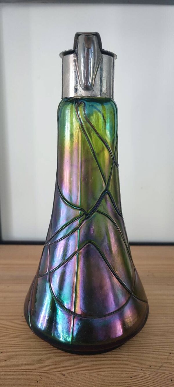 Aiguière Art nouveau par Kralik et Loetz