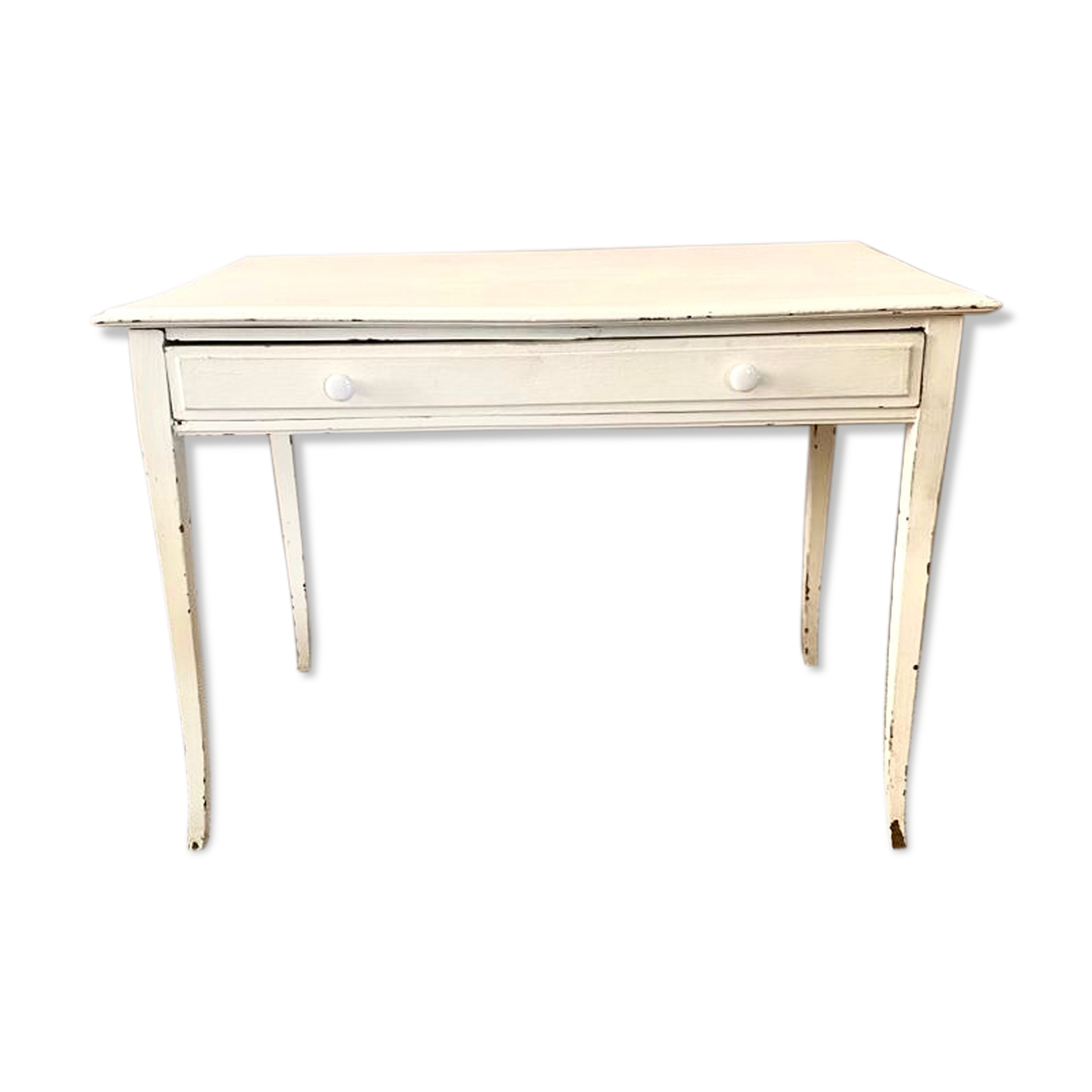 Vintage wooden console desk