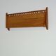Set of 2 Mid-Century Wall Shelves with Woven Back Panel – ÚLUV