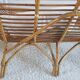 2 seater rattan bench