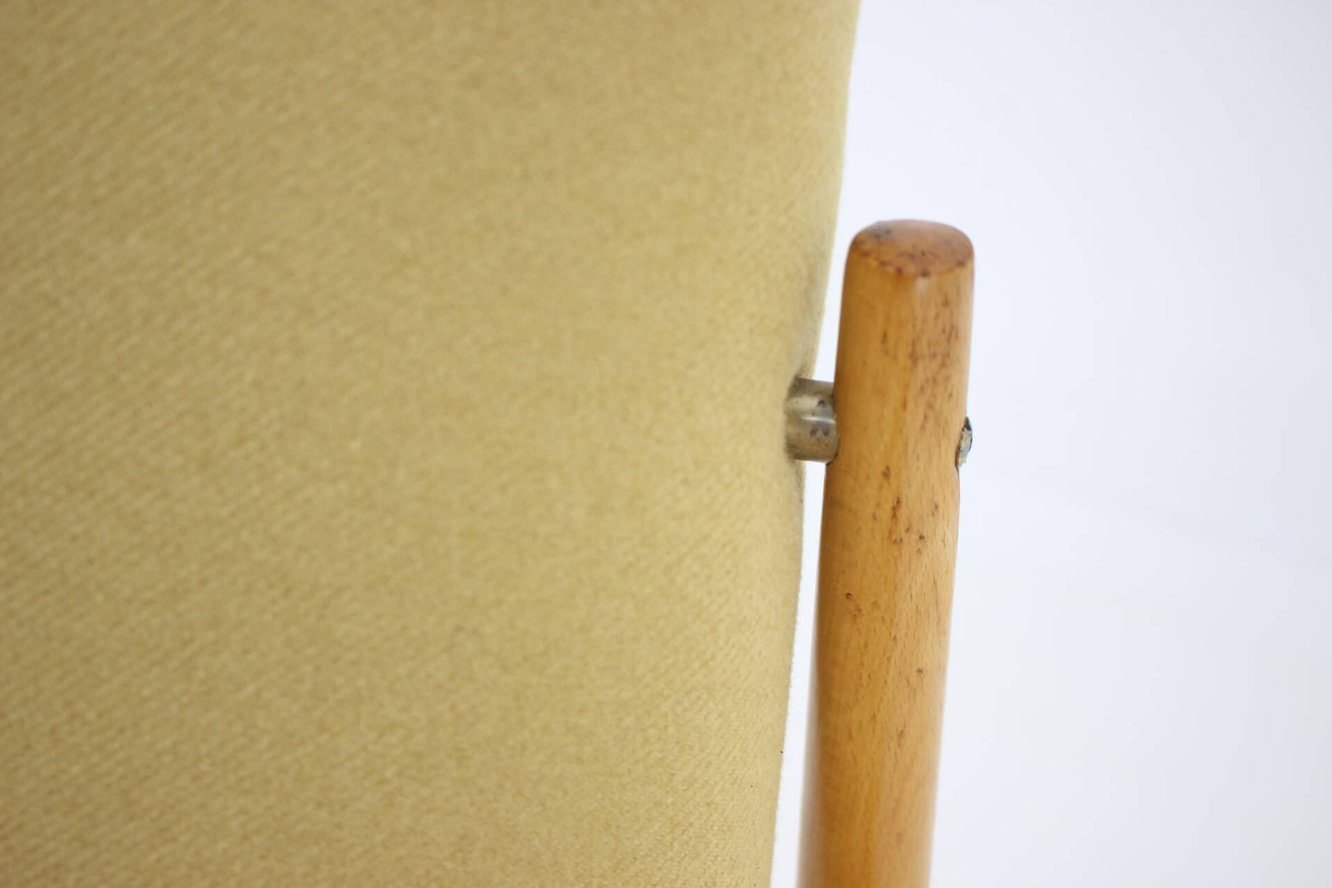 1960s Beech Armchair, Czechoslovakia