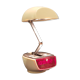 Space Age-style alarm clock lamp