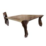 Coffee table signed Jean Jacques ARGUEYROLLES